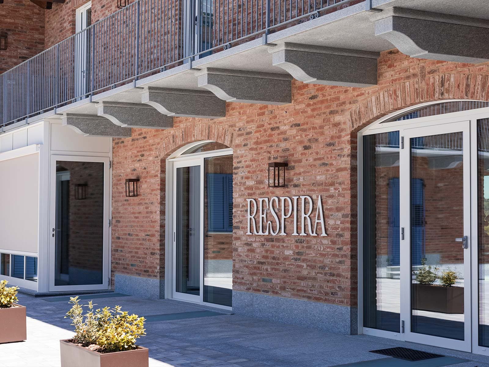 Vista esterna insegna ResPira